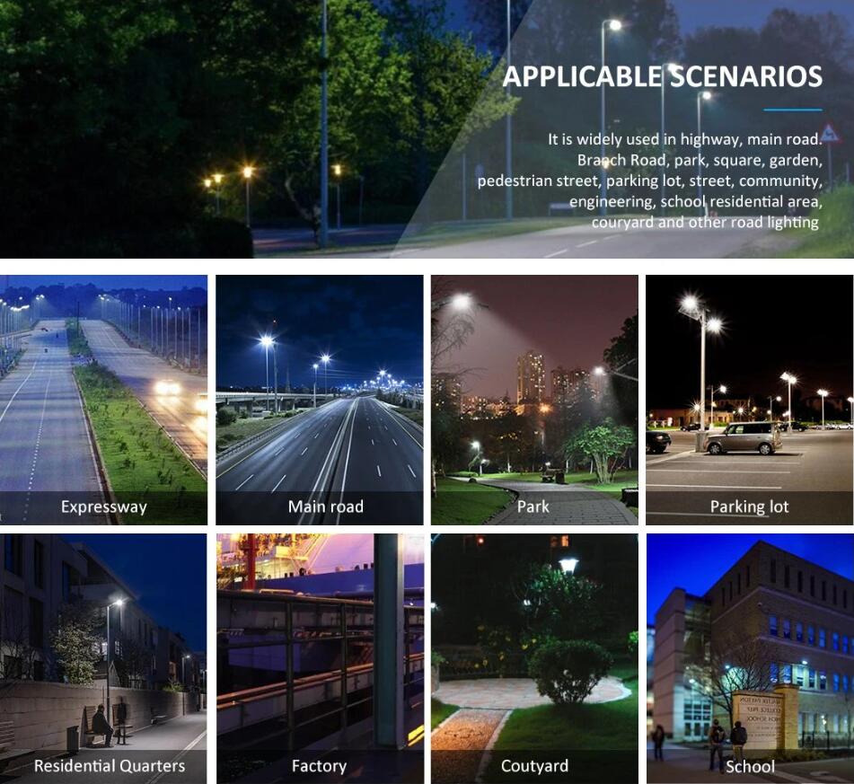 Ποια είναι τα διαφορετικά ύψη των LED LERE LIPE POLES; Και ποιοι δρόμοι είναι αντίστοιχα;